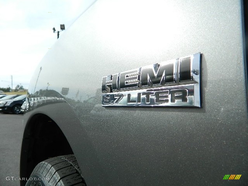2009 Ram 1500 Sport Crew Cab 4x4 - Mineral Gray Metallic / Dark Slate/Medium Graystone photo #10