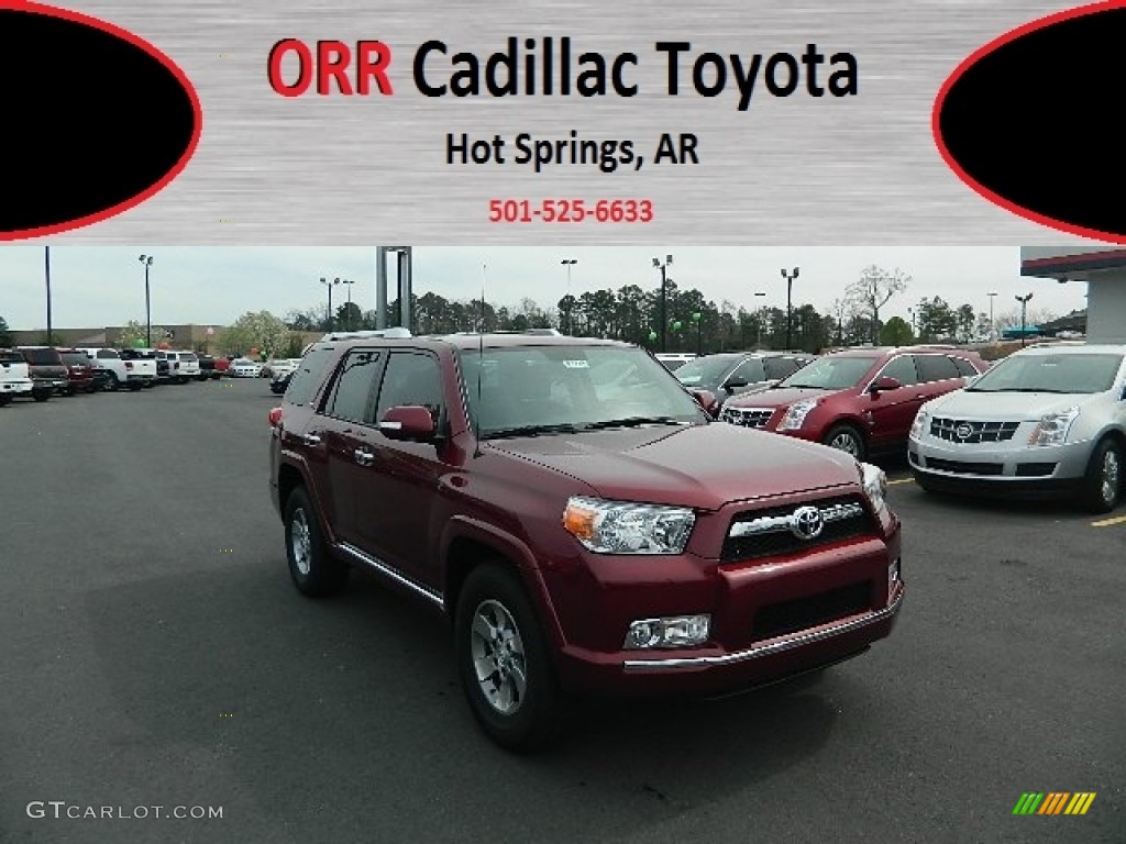 2011 4Runner SR5 - Salsa Red Pearl / Graphite photo #1