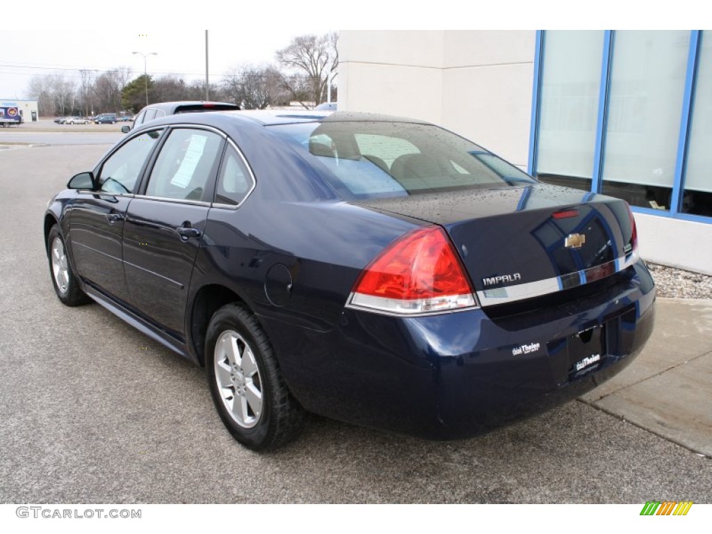 2011 Impala LS - Imperial Blue Metallic / Gray photo #4