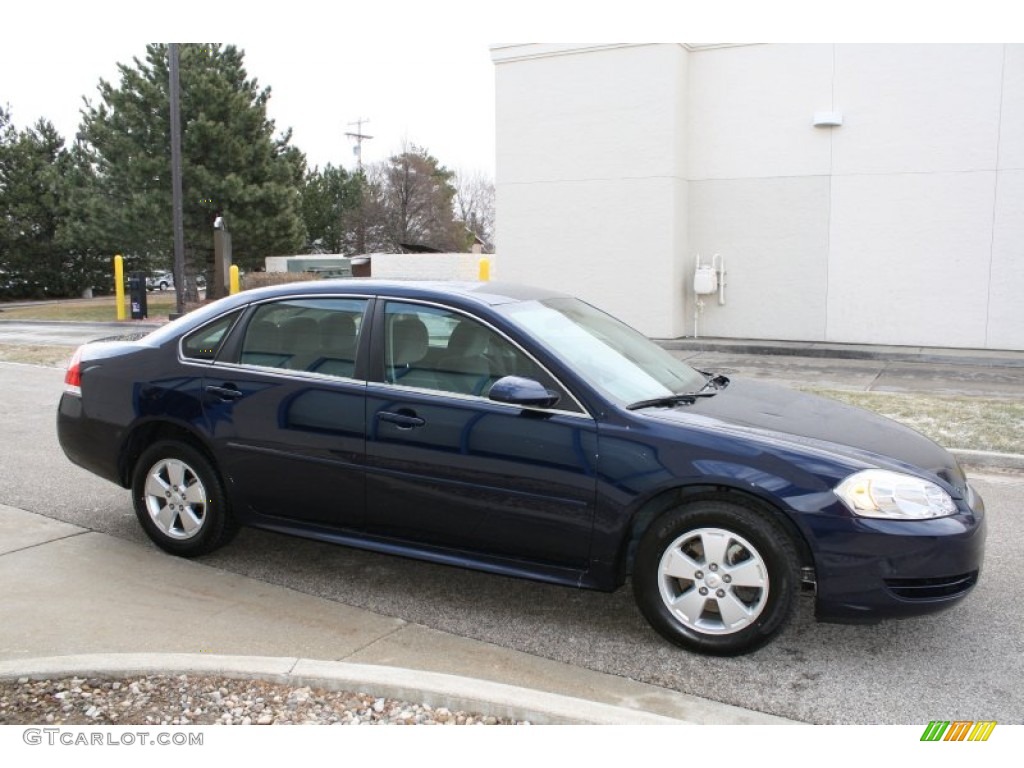 2011 Impala LS - Imperial Blue Metallic / Gray photo #12