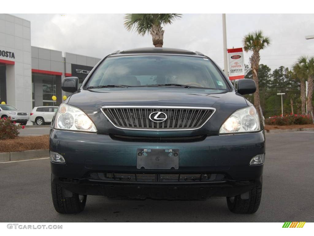 2005 RX 330 - Black Forest Green Pearl / Ivory photo #2