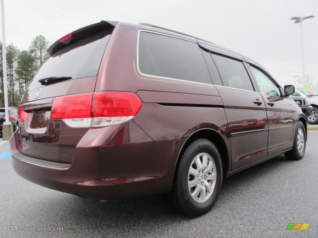 Dark Cherry Pearl 2008 Honda Odyssey EX-L Exterior Photo #62133681