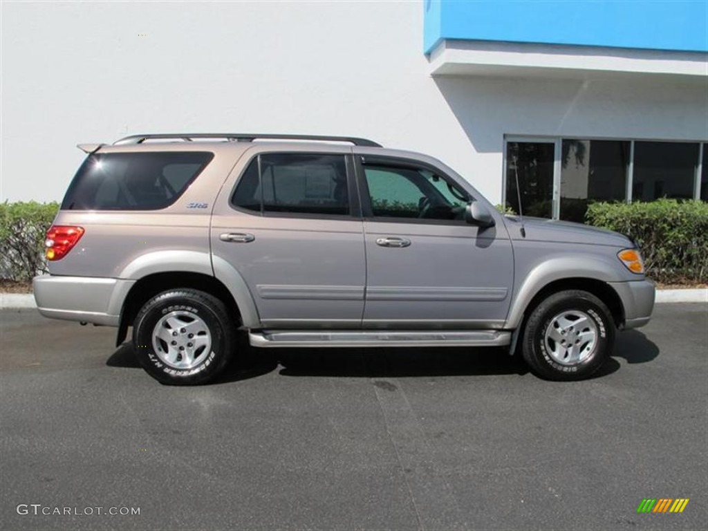 Thunder Gray Metallic 2002 Toyota Sequoia SR5 Exterior Photo #62134510