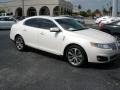 2009 White Chocolate Tri-Coat Lincoln MKS Sedan  photo #2