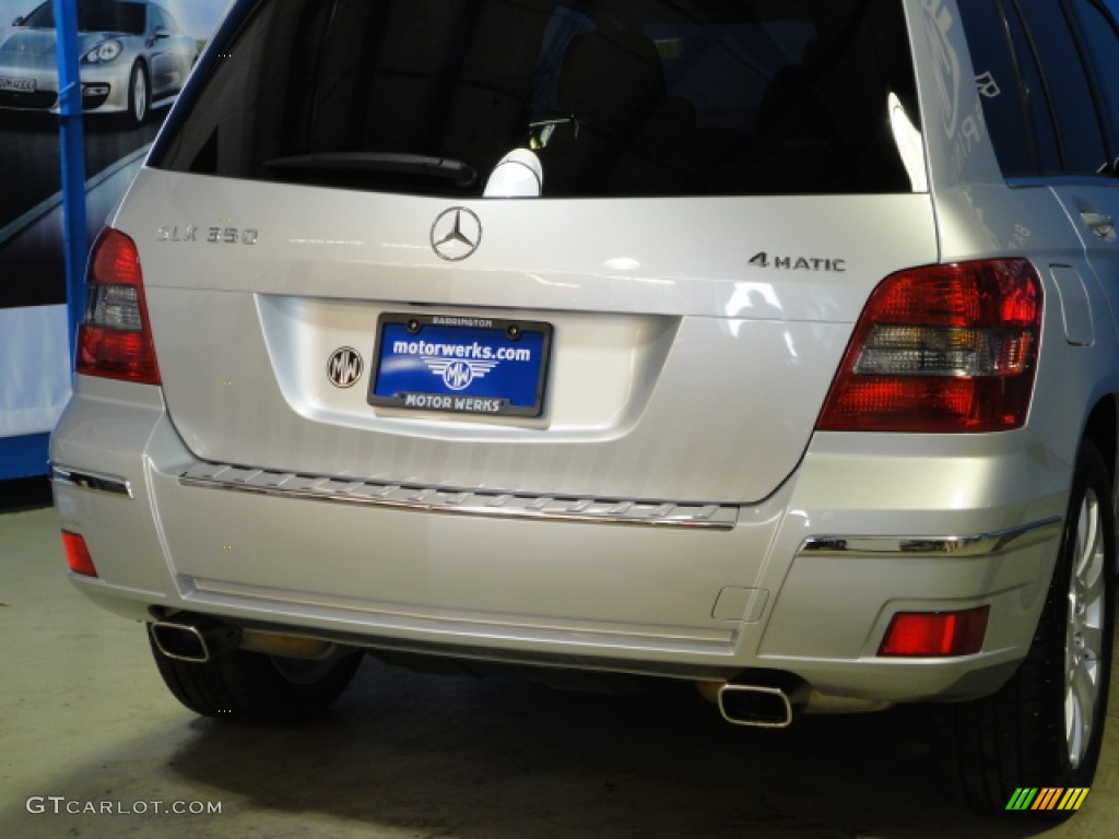 2012 GLK 350 4Matic - Iridium Silver Metallic / Black photo #10