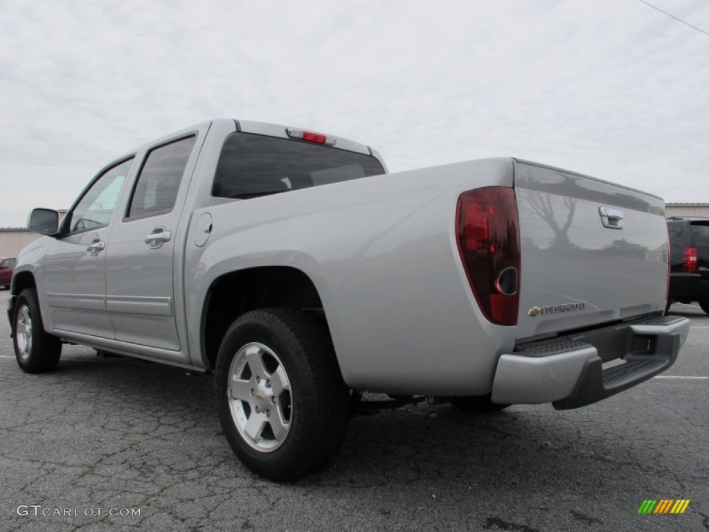Sheer Silver Metallic 2012 Chevrolet Colorado LT Crew Cab Exterior Photo #62137512