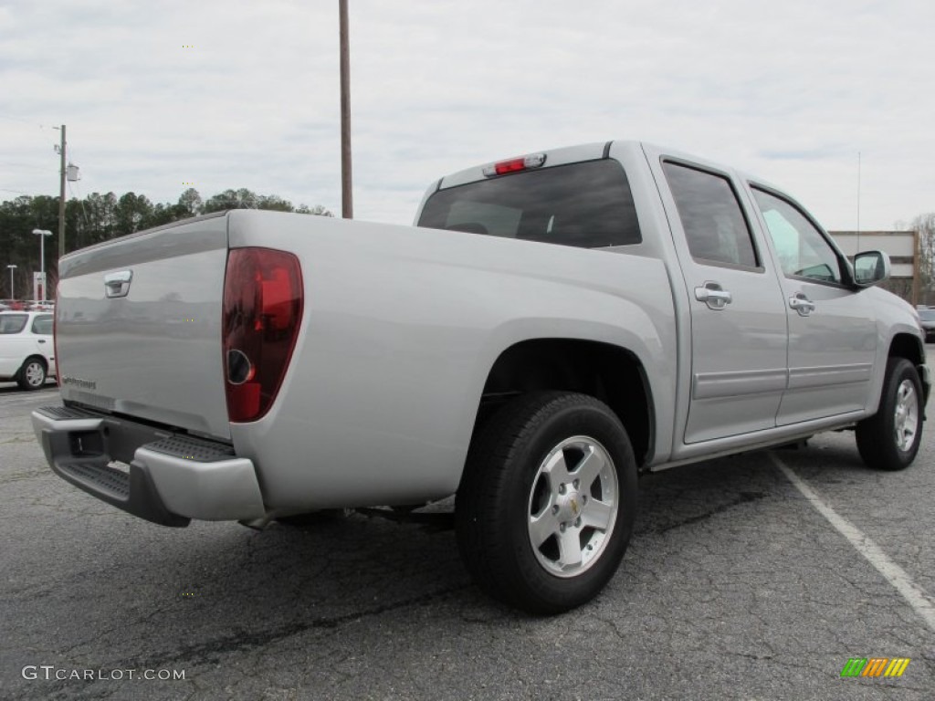 Sheer Silver Metallic 2012 Chevrolet Colorado LT Crew Cab Exterior Photo #62137527