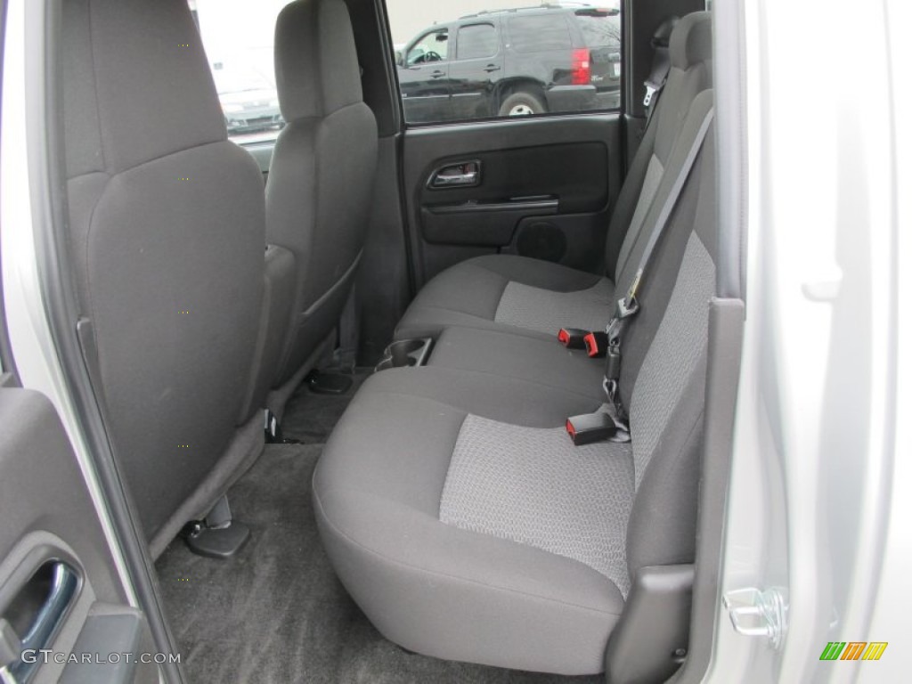 2012 Chevrolet Colorado LT Crew Cab Rear Seat Photo #62137568