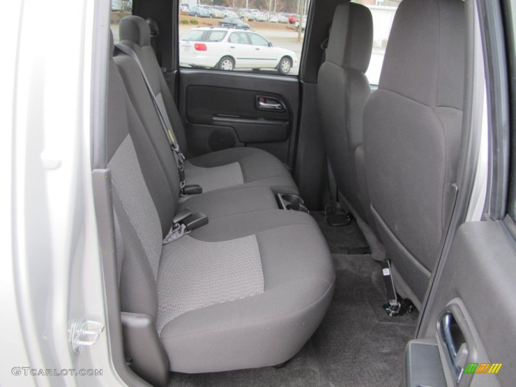 2012 Chevrolet Colorado LT Crew Cab Rear Seat Photo #62137586