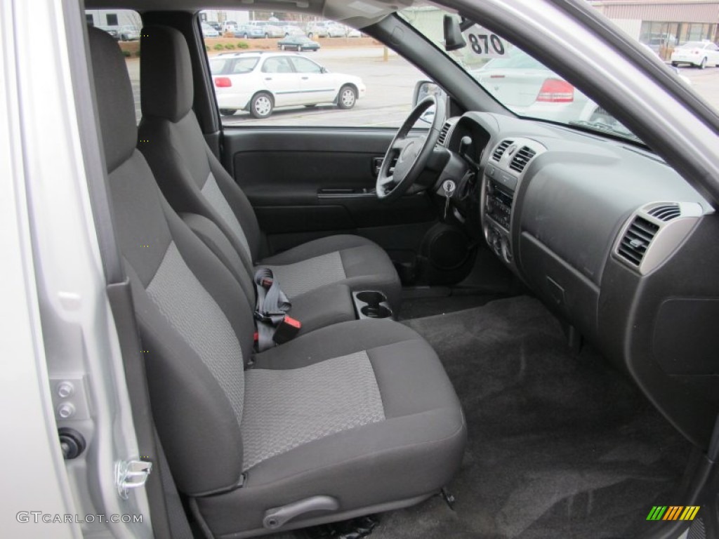 Ebony Interior 2012 Chevrolet Colorado LT Crew Cab Photo #62137595