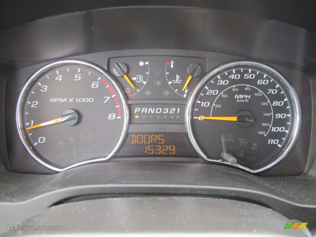 2012 Chevrolet Colorado LT Crew Cab Gauges Photo #62137622