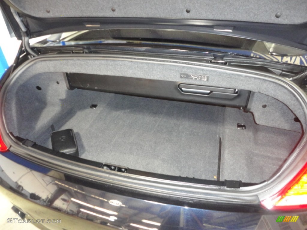 2010 BMW 6 Series 650i Convertible Trunk Photo #62137667