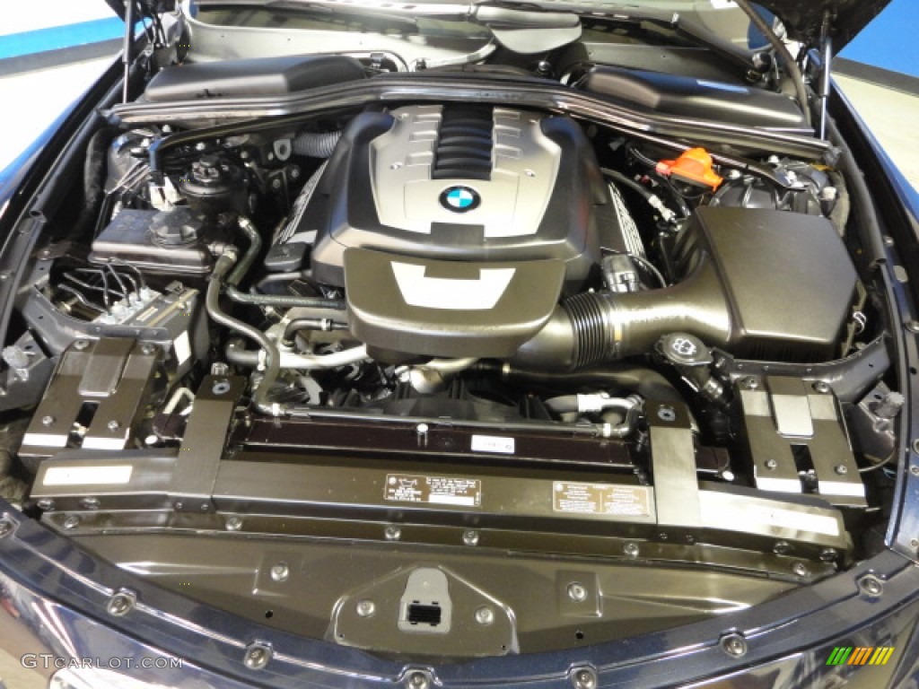 2010 BMW 6 Series 650i Convertible 4.8 Liter DOHC 32-Valve Double-VANOS VVT V8 Engine Photo #62137703