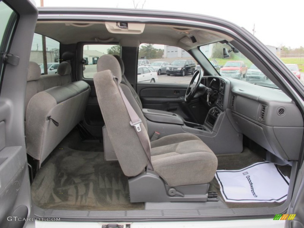 Dark Charcoal Interior 2005 Chevrolet Silverado 2500HD LS Extended Cab Photo #62137791