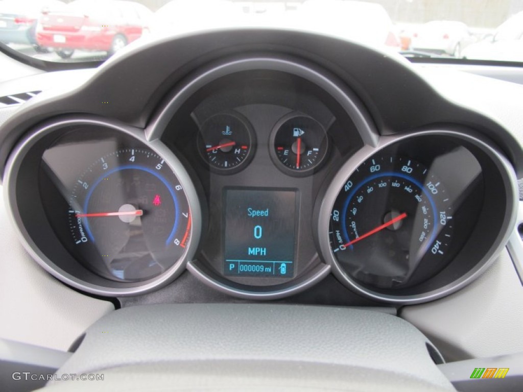 2012 Cruze LS - Blue Granite Metallic / Jet Black/Medium Titanium photo #16