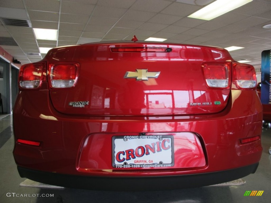 2013 Malibu ECO - Crystal Red Tintcoat / Jet Black photo #4