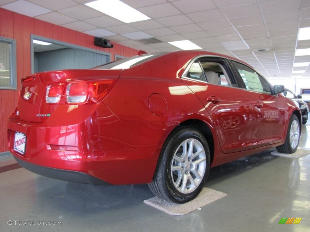 2013 Malibu ECO - Crystal Red Tintcoat / Jet Black photo #5