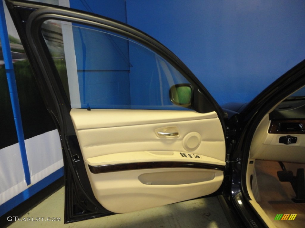 2010 3 Series 328i xDrive Sedan - Monaco Blue Metallic / Beige Dakota Leather photo #11