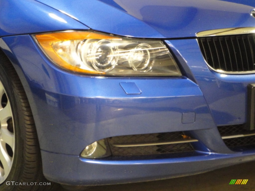 2008 3 Series 328xi Sedan - Montego Blue Metallic / Terra Dakota Leather photo #2