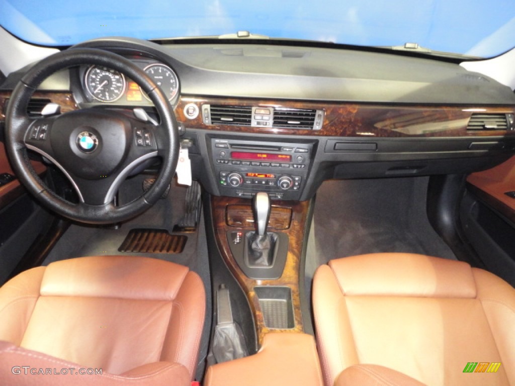 2008 3 Series 328xi Sedan - Montego Blue Metallic / Terra Dakota Leather photo #17