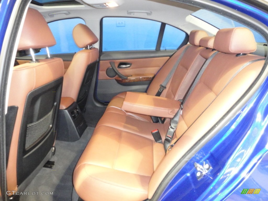 2008 3 Series 328xi Sedan - Montego Blue Metallic / Terra Dakota Leather photo #24