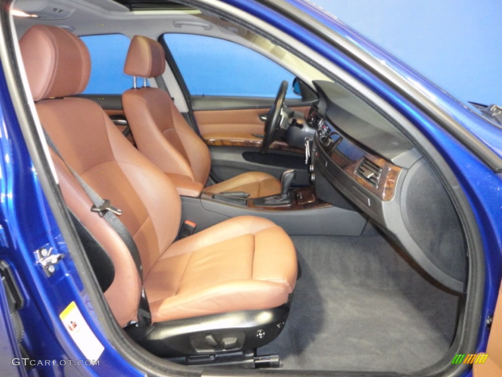 2008 3 Series 328xi Sedan - Montego Blue Metallic / Terra Dakota Leather photo #28