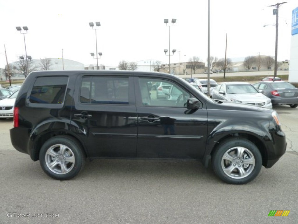 Crystal Black Pearl 2012 Honda Pilot EX-L 4WD Exterior Photo #62139690