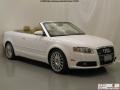Ibis White - A4 2.0T Cabriolet Photo No. 3