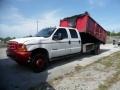 Oxford White - F450 Super Duty XL Crew Cab Dually Dump Tryck Photo No. 19