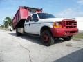 Oxford White - F450 Super Duty XL Crew Cab Dually Dump Tryck Photo No. 27