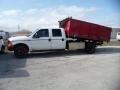 Oxford White - F450 Super Duty XL Crew Cab Dually Dump Tryck Photo No. 30