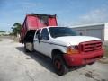 Oxford White - F450 Super Duty XL Crew Cab Dually Dump Tryck Photo No. 32