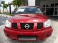 2004 Red Brawn Nissan Titan XE King Cab  photo #6