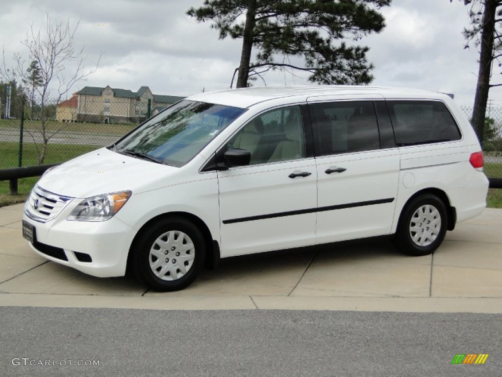 Taffeta White 2010 Honda Odyssey LX Exterior Photo #62143790