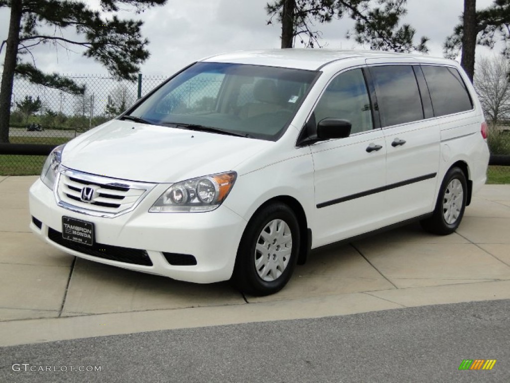 Taffeta White 2010 Honda Odyssey LX Exterior Photo #62143799