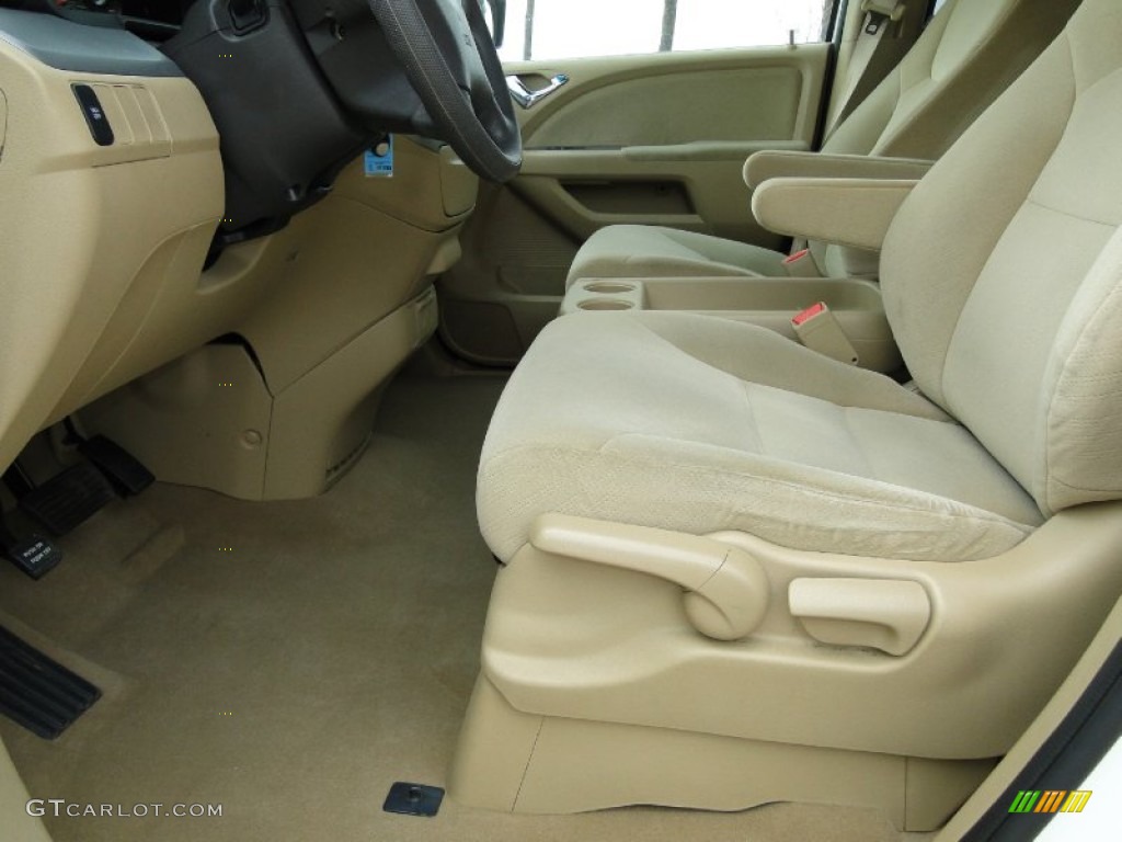 Beige Interior 2010 Honda Odyssey LX Photo #62143828