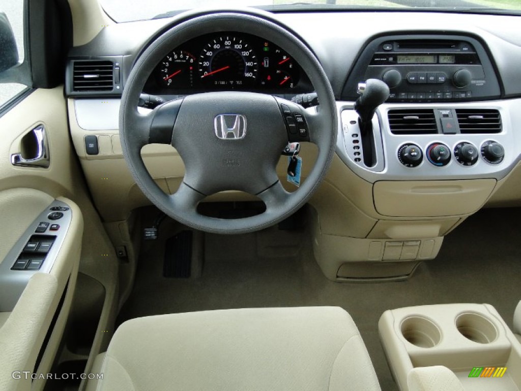 2010 Honda Odyssey LX Beige Dashboard Photo #62143885