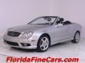 2005 Diamond Silver Metallic Mercedes-Benz CLK 500 Cabriolet  photo #1