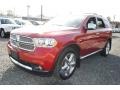 2011 Inferno Red Crystal Pearl Dodge Durango Citadel 4x4  photo #1