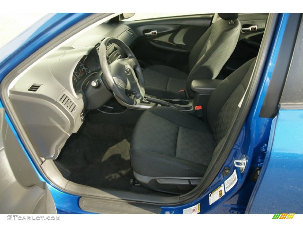 2009 Corolla S - Blue Streak Metallic / Dark Charcoal photo #5