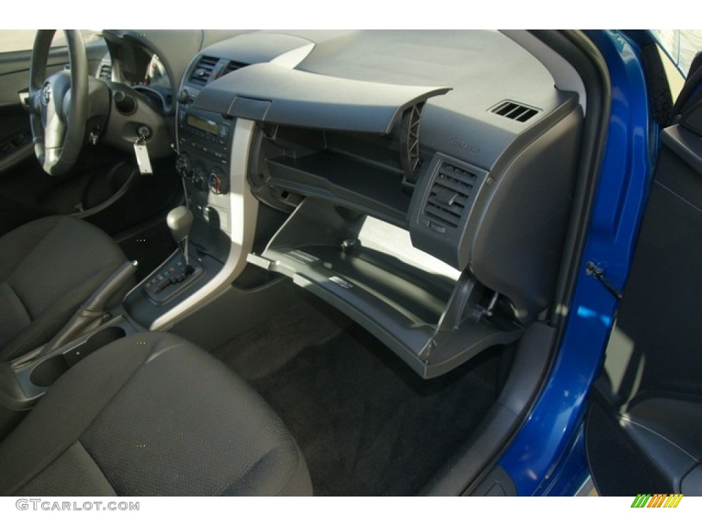 2009 Corolla S - Blue Streak Metallic / Dark Charcoal photo #10