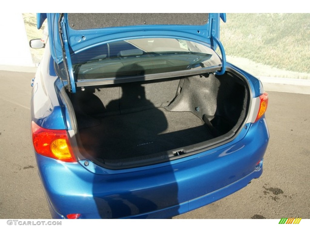 2009 Corolla S - Blue Streak Metallic / Dark Charcoal photo #16