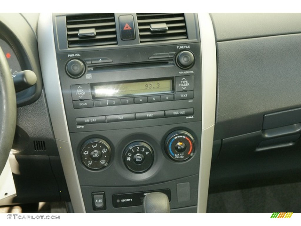 2009 Corolla S - Blue Streak Metallic / Dark Charcoal photo #19