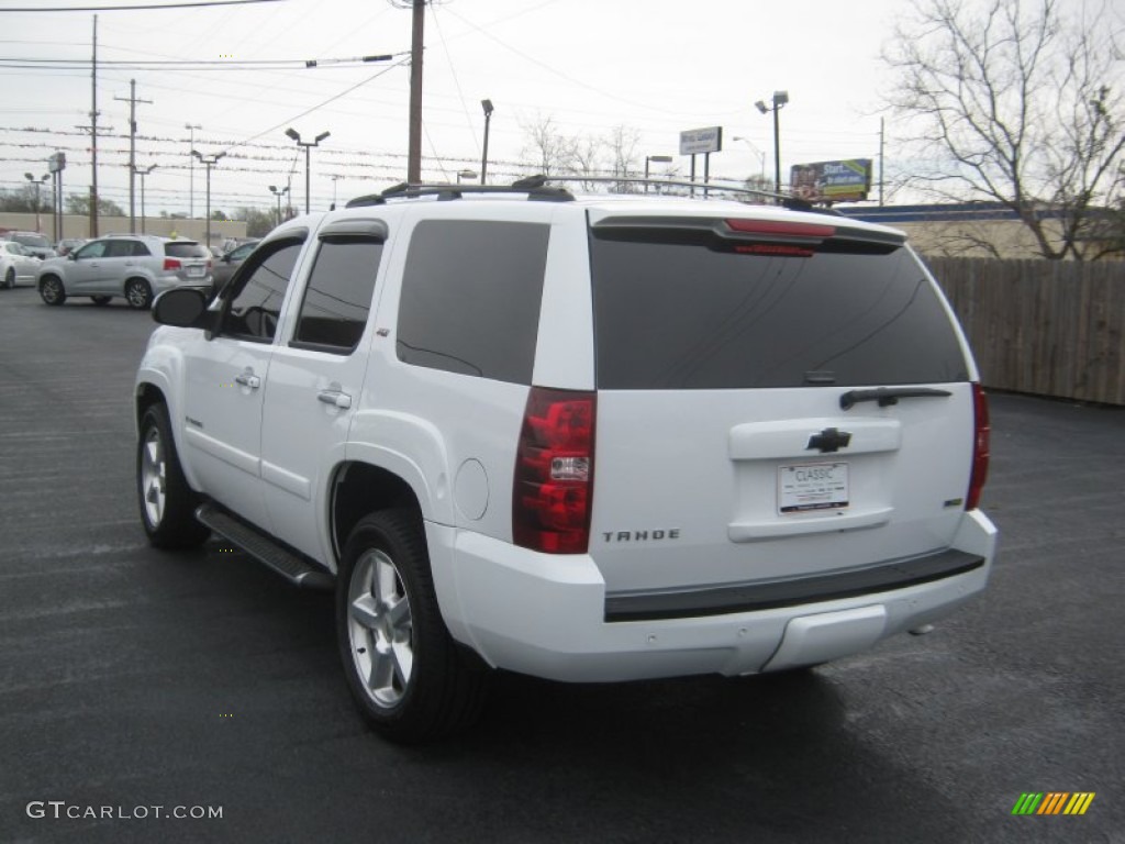 2007 Tahoe Z71 4x4 - Summit White / Dark Titanium/Light Titanium photo #3