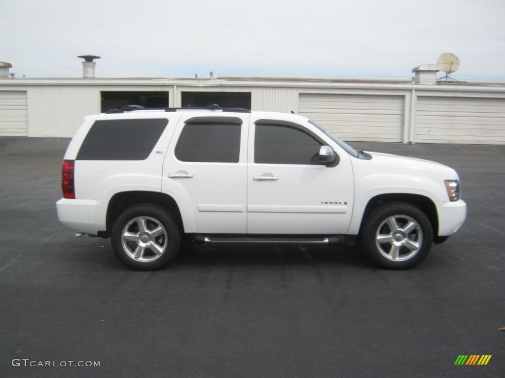 2007 Tahoe Z71 4x4 - Summit White / Dark Titanium/Light Titanium photo #6