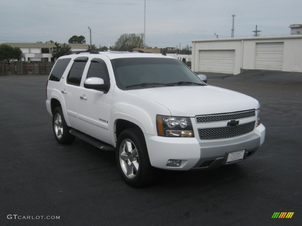 2007 Tahoe Z71 4x4 - Summit White / Dark Titanium/Light Titanium photo #7