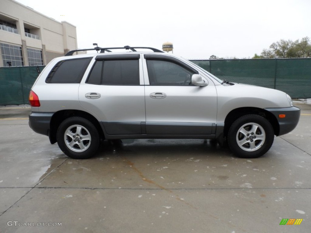 2003 Santa Fe GLS - Pewter / Gray photo #2