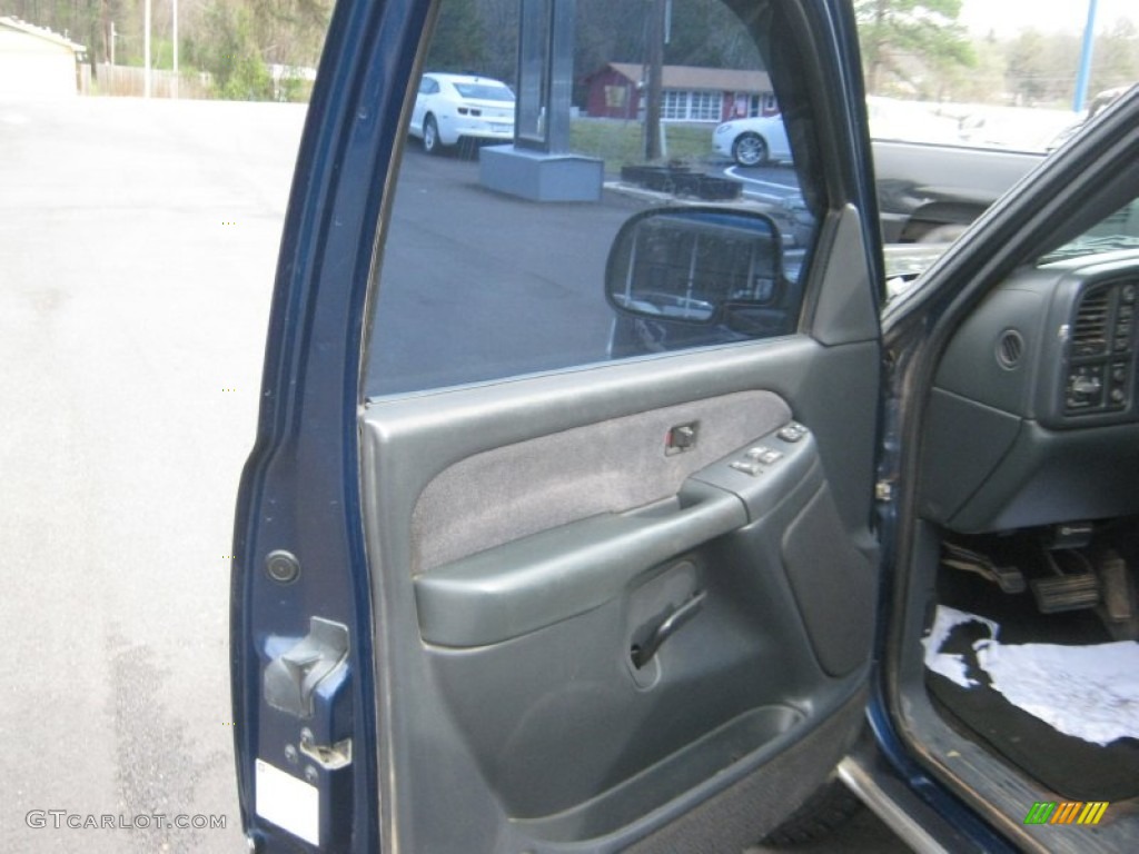 2002 Silverado 1500 LS Extended Cab 4x4 - Indigo Blue Metallic / Graphite Gray photo #15