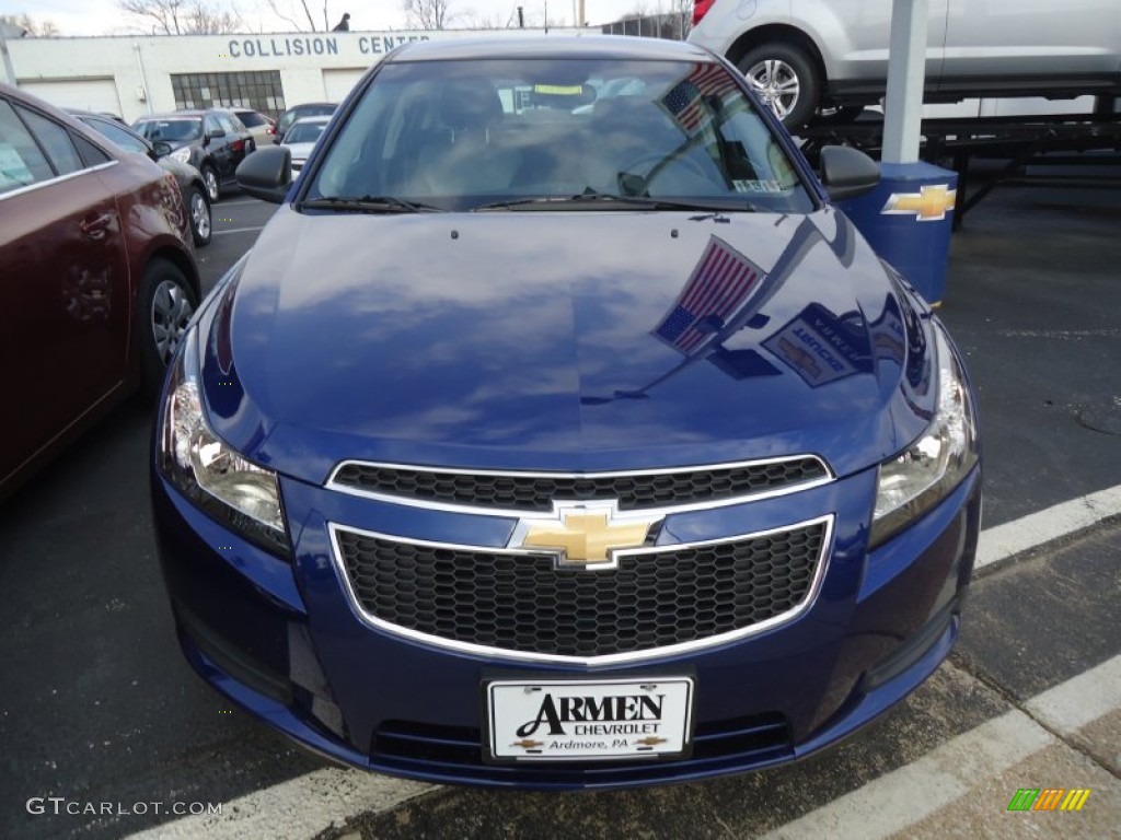 2012 Cruze LT - Blue Topaz Metallic / Medium Titanium photo #3
