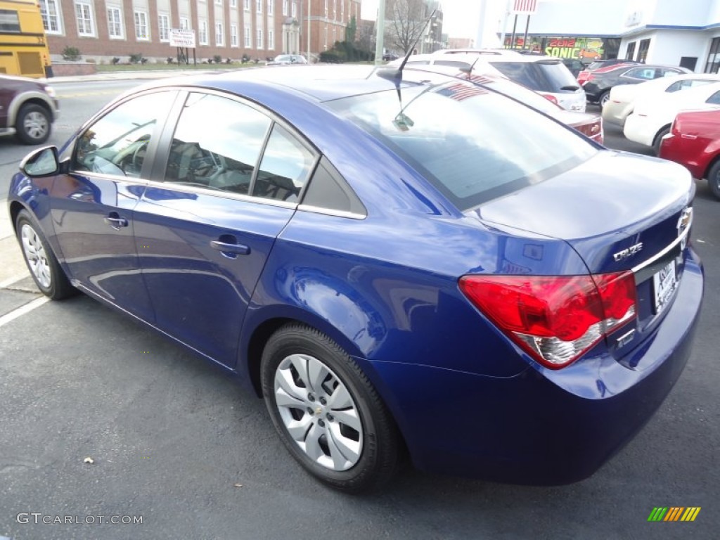 2012 Cruze LT - Blue Topaz Metallic / Medium Titanium photo #5